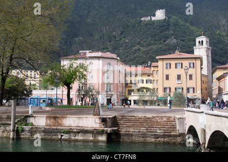 Riva del Garda, Lake Garda, region Trentino-Alto Adige, province Trient, Italy, Europe Stock Photo