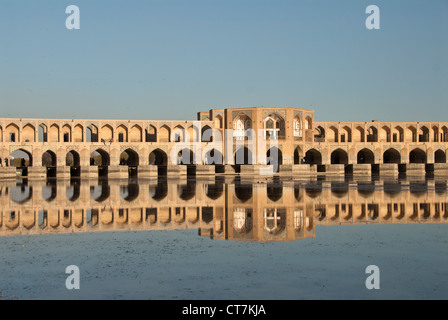 Khaju bridge, Esfahan, Iran Stock Photo