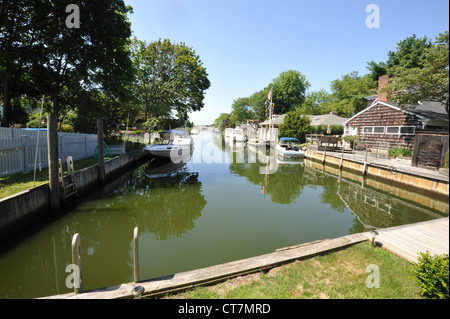 Amityville Town , New York Stock Photo