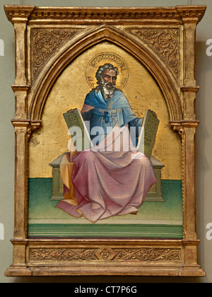 Moses 1408 by Lorenzo Monaco ( Piero di Giovanni ) Italy Italian Florence ca. 1370–1425