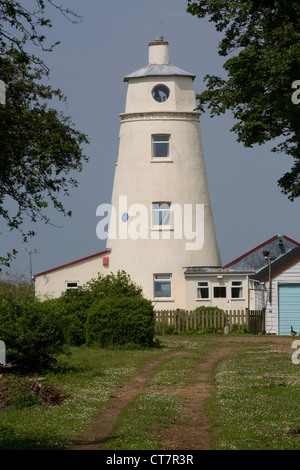 Sir Peter Scott's Lighthouse,Sutton Bridge,Lincolnshire. Stock Photo