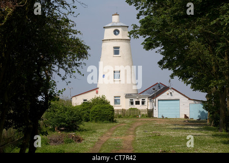 Sir Peter Scott's Lighthouse,Sutton Bridge,Lincolnshire. Stock Photo