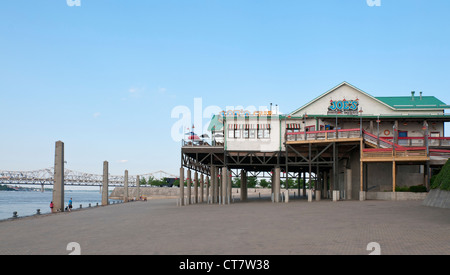 Kentucky, Louisville, Riverfront Park, Joe's Crab Shack Restaurant. Stock Photo