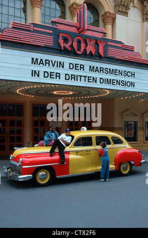 Theme park WARNER BROS. MOVIE WORLD in Bottrop Stock Photo