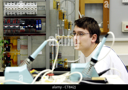 ABB training workshop Pankow Stock Photo