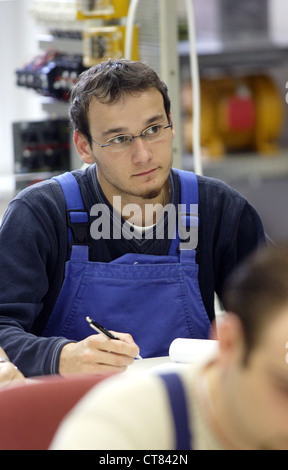 ABB training workshop Pankow Stock Photo