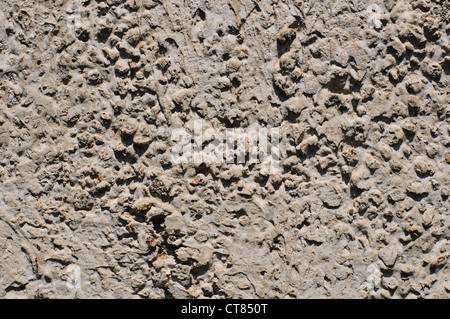 Close up of plaster texture on the wall Stock Photo