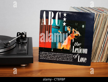 The Lexicon of Love is the debut album by British pop band ABC. Stock Photo