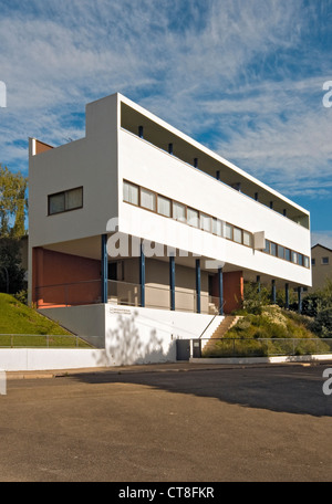 Haus Le Corbusier by Architects Le Corbusier and Pierre Jeanneret, Weissenhof Museum, Weissenhofsiedlung, Stuttgart, Germany Stock Photo