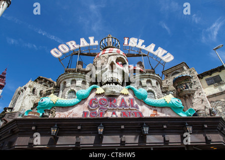 Coral Island amusements, Blackpool Stock Photo