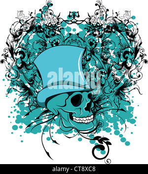 t-shirt vector design - color separation on layers - ready to print on t-shirt or something else Stock Photo