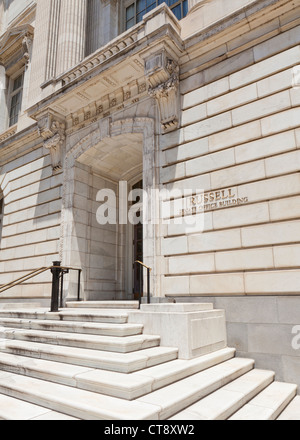 Russell Senate Office building entrance Stock Photo