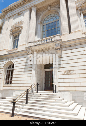 Russell Senate Office building entrance Stock Photo