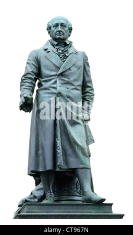 Berlin, Germany. Statue: Heinrich Friedrich Karl Reichsfreiherr vom zum Stein (1757 – 1831) Baron vom Stein - Prussian Statesman Stock Photo