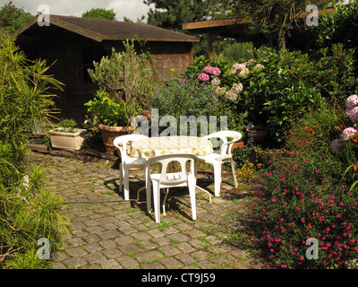 Nice cottage near Pont-Aven,Finistere,Bretagne,Brittany,France Stock Photo