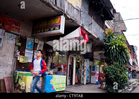 Street scene, Parian, Cebu City, Philippines Stock Photo