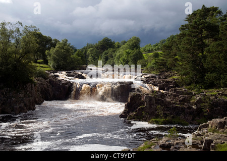 The River Tees at Low Force Stock Photo