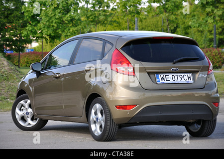 Ford Fiesta - MY 2008 (FL 2012) - Popular German small city car, segment B - city Stock Photo