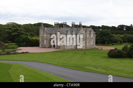 Macleod House at Trump International Golf Links course in Aberdeenshire, Scotland, UK. Owned by businessman Donald Trump. Stock Photo