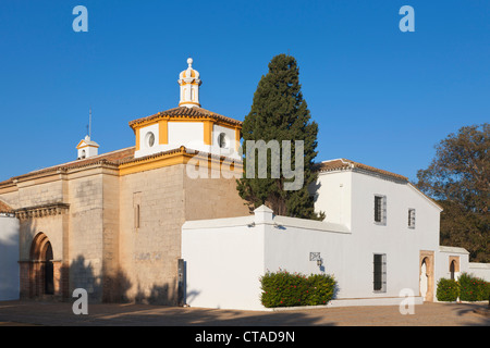 La Rabida Monastery, Palos de la Frontera, Huelva Province, Andalusia, southern Spain. Stock Photo