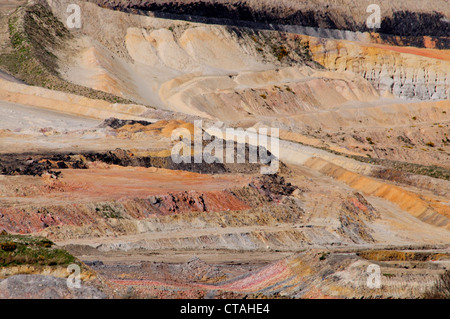 A sand and gravel quarry in Dorset UK Stock Photo