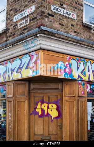 Kazzmatazz shop. Brick Lane, London Stock Photo