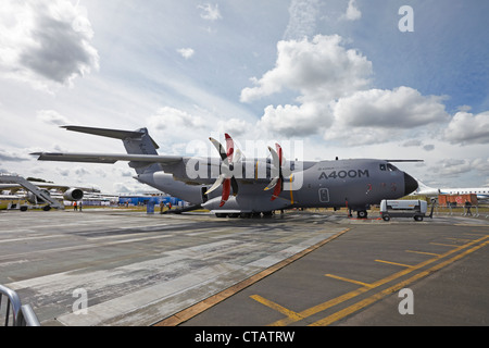 Farnborough International Airshow Airbus Military A400M EADS Atlas Stock Photo