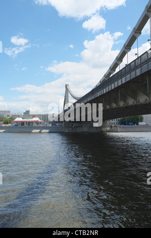 Russia, Moscow. Krymsky Bridge Stock Photo - Alamy