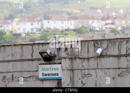 Swansea Railway Station, south Wales Stock Photo