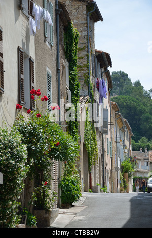 Street scene, Valbonne, Alpes-Maritimes, Provence-Alpes-Côte d'Azur, France Stock Photo