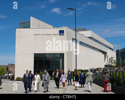 Liverpool John Moores University School of Art & Design building Liverpool UK Stock Photo