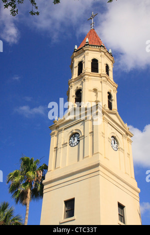 CATHEDRAL BASILICA, HISTORIC DOWNTOWN, SAINT AUGUSTINE, FLORIDA, USA Stock Photo