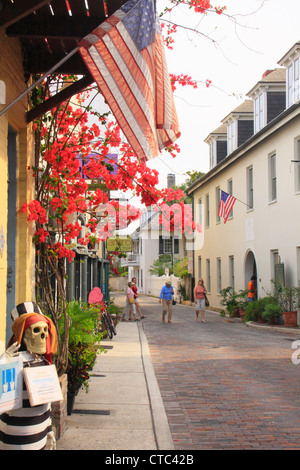 HISTORIC DOWNTOWN, SAINT AUGUSTINE, FLORIDA, USA Stock Photo