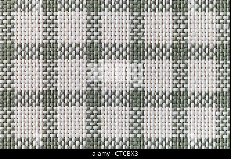 Checkered canvas detailed background texture Stock Photo