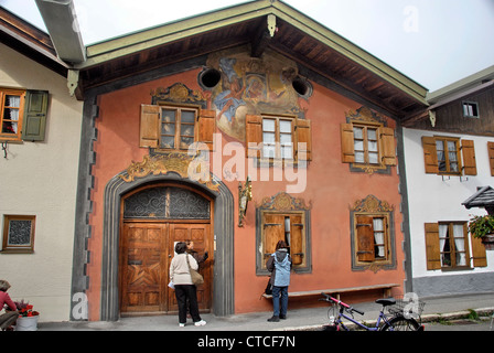 Violin Museum in Mittenwald, Bavaria, Germany Stock Photo