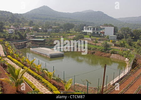 Primary School Campus, Pune, Maharashtra, India Stock Photo