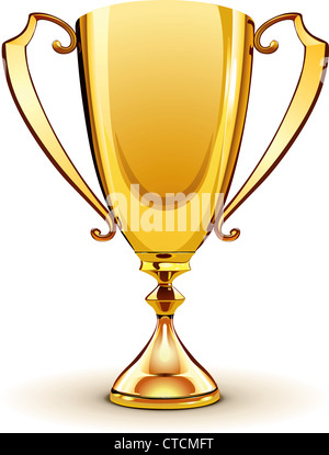Illustration of trophy Stock Photo - Alamy
