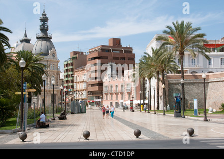 Cartagena city centre southern Spain Stock Photo