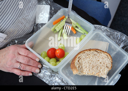 Healthy packed lunch box for elementary school girl Stock Photo by  ©Daxiao_Productions 80870884