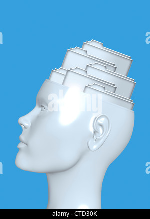 Artificial intelligence  conceptual image Stock Photo