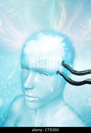Artificial intelligence  conceptual image Stock Photo