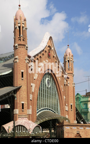 Spain, Valencia, Mercado Colon, market, Stock Photo