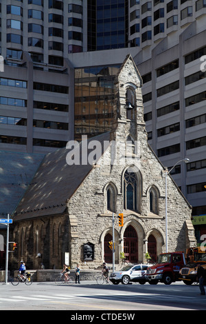 The Church Of The Redeemer At The Junction Of Bloor Street and Avenue Road, Toronto Canada Stock Photo
