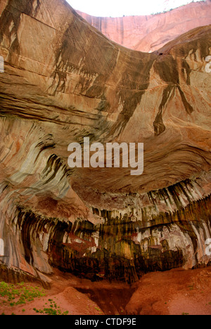 Double Arch Alcove on Taylor Creek, Kolob Canyons Section of Zion ...