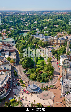 Aerial view of Bournemouth City Center, Dorset, England, United Kingdom, EurUnited Kingdom. England. Dorset. Bournemouth. Citope Stock Photo