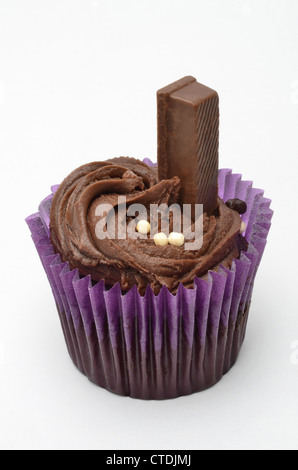 Chocolate Cupcake Stock Photo