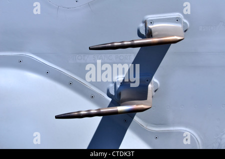 Pitot tubes on a Bell Boeing VM-22B Osprey Stock Photo