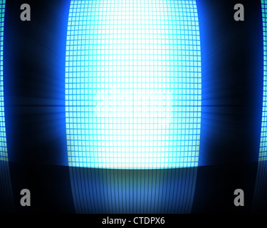 Background of blue squares Stock Photo