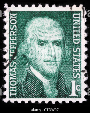 Postage stamp: United States Postage, Thomas Jefferson, 3 cent, 1938 ...