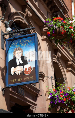 The Lord Moon of The Mall Pub on Whitehall - London UK Stock Photo